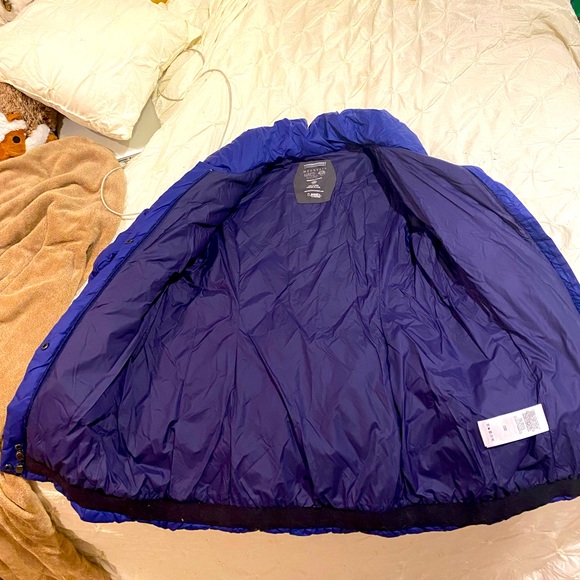 Like New Mountain Hardwear Blue Citilicious Down Jacket Size Small - Picture 4 of 8